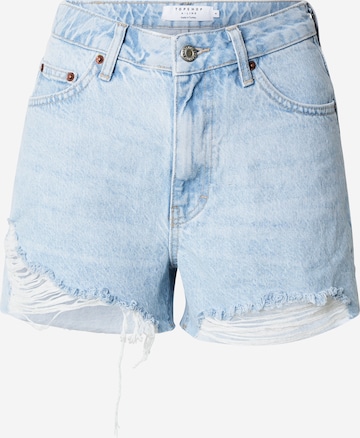 mėlyna TOPSHOP Standartinis Džinsai: priekis