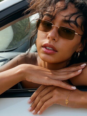 Luxenter Armband 'Alphabet D'‌‌‌‌‌‌‌‌‌‌ in Gold