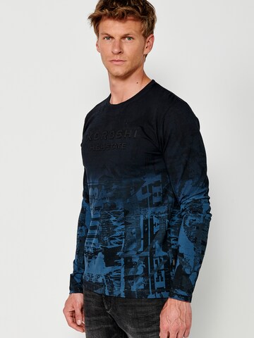 KOROSHI Shirt in Blauw