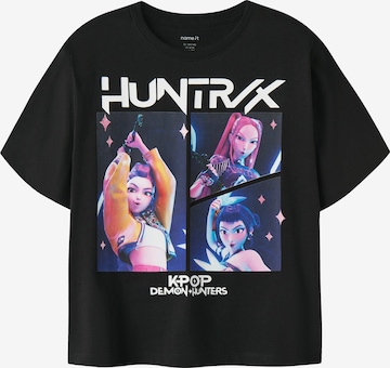 NAME IT Paita 'NKFMARA KPOP' värissä musta: etupuoli