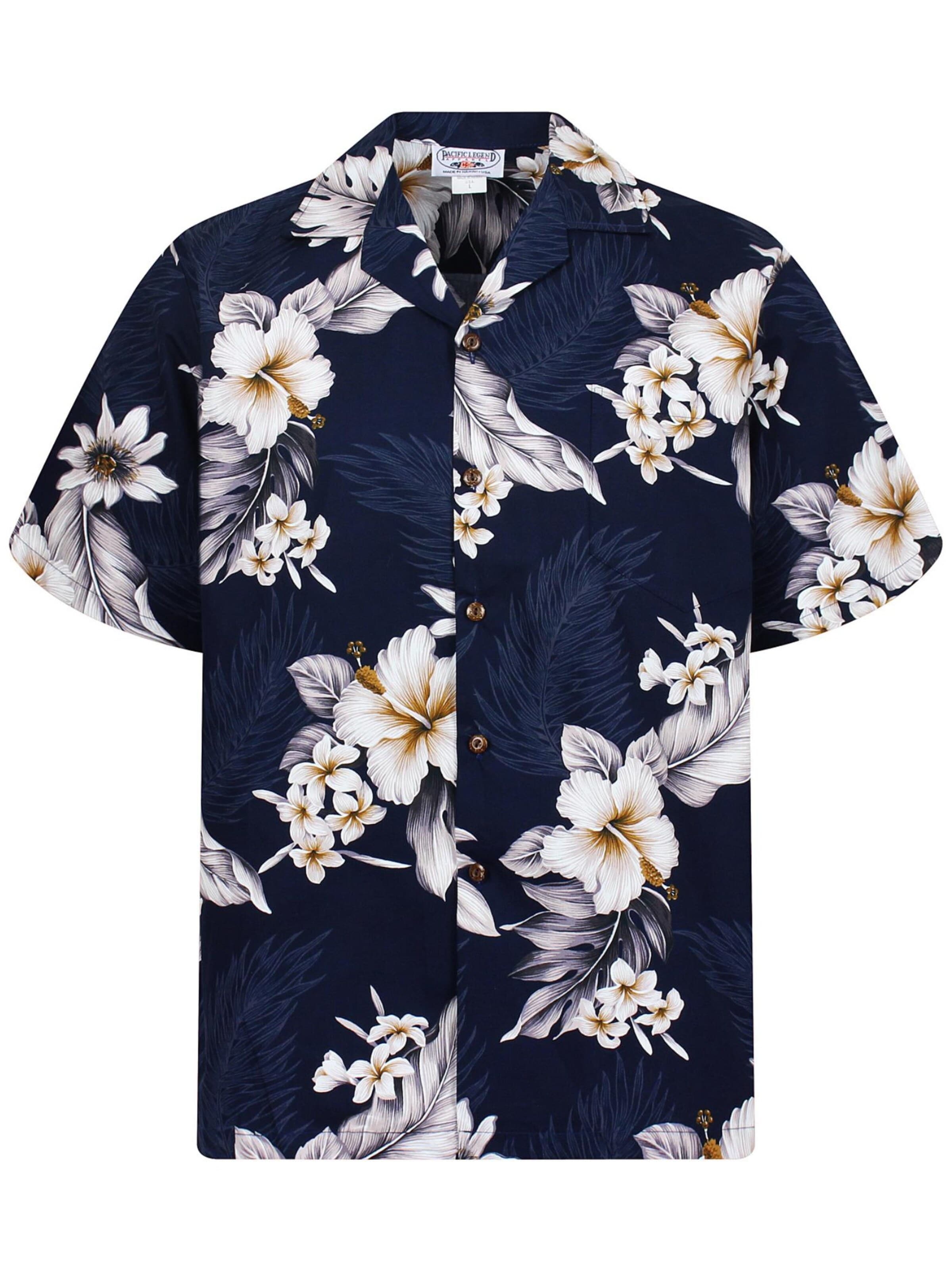 Pacific Legend Hemd 'Enzian'‌‌‌‌‌‌‌ in Blau: Vorderseite
