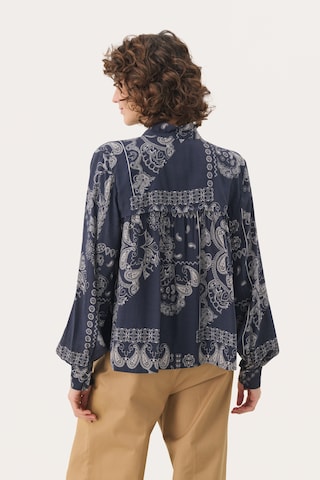 Part Two Blouse 'Najia' in Blauw