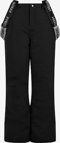 PROTEST Regular Sporthose 'PRTSticks JR' in Schwarz: Vorderseite