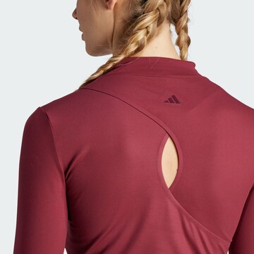 ADIDAS PERFORMANCE Functioneel shirt 'Studio' in Rood