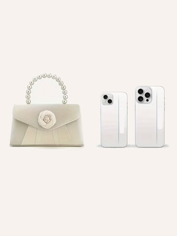 Tomshop24-7 Handbag 'Kamelie' in Beige