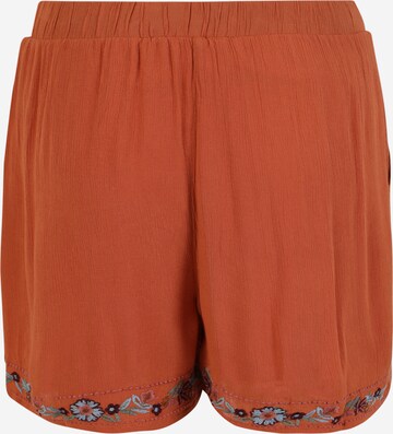 Y.A.S Petite Regular Broek 'CHELLA' in Bruin