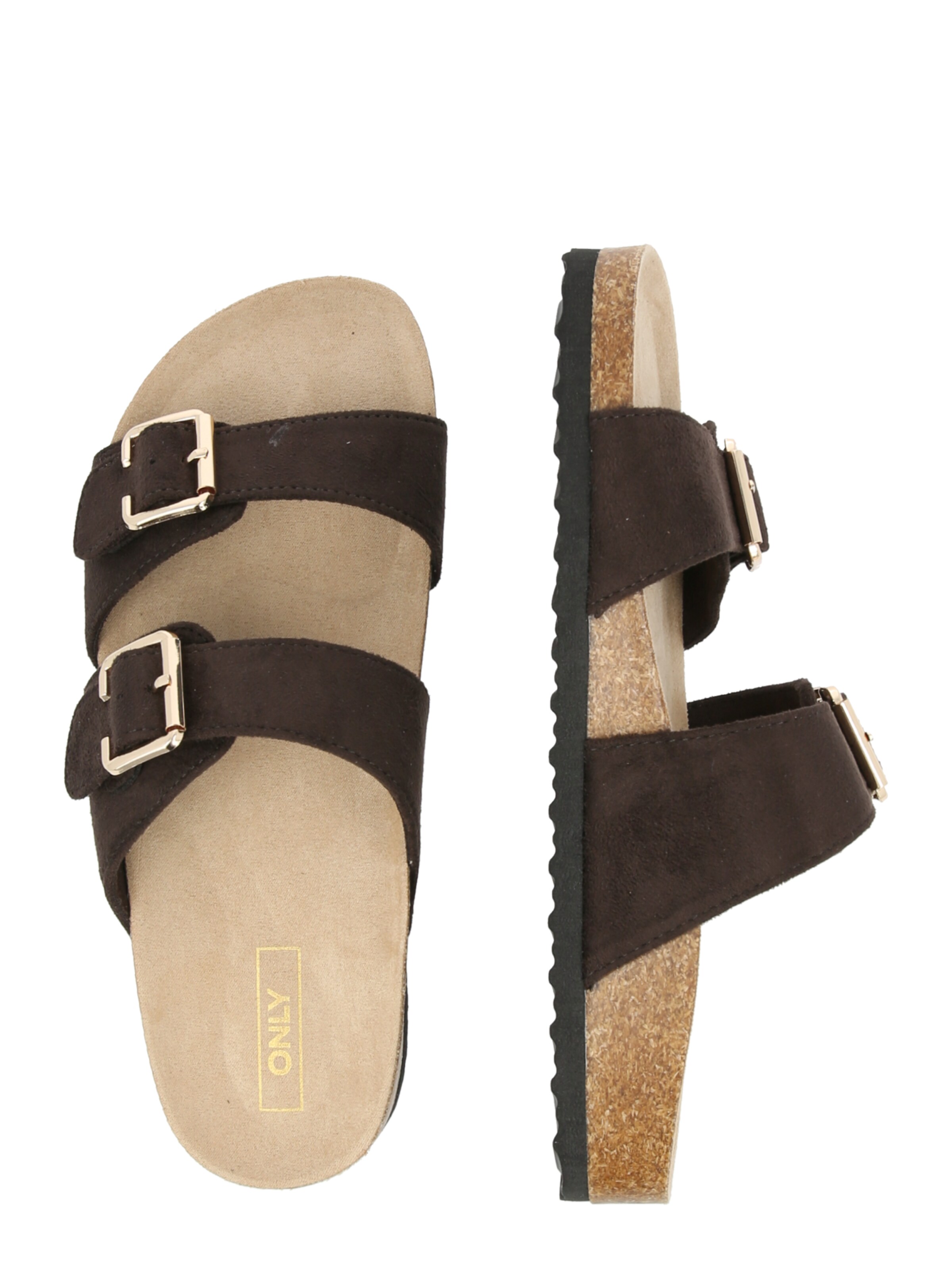 ONLYNatikače s potpeticom 'ONLMAXI-13' - smeđa boja