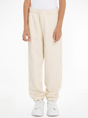 TOMMY HILFIGER Tapered Pants 'Timeless' in Beige: front