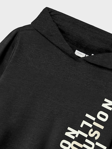 NAME IT Sweatshirt 'NKMOLAF' in Black