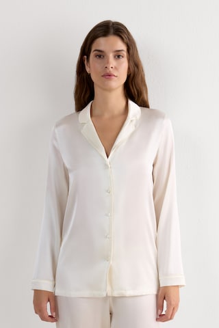 INTIMISSIMI Pajama Shirt in White: front