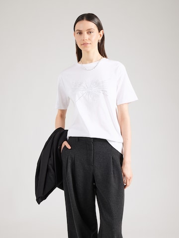 JOOP! T-shirt 'Tesia' i vit: framsida