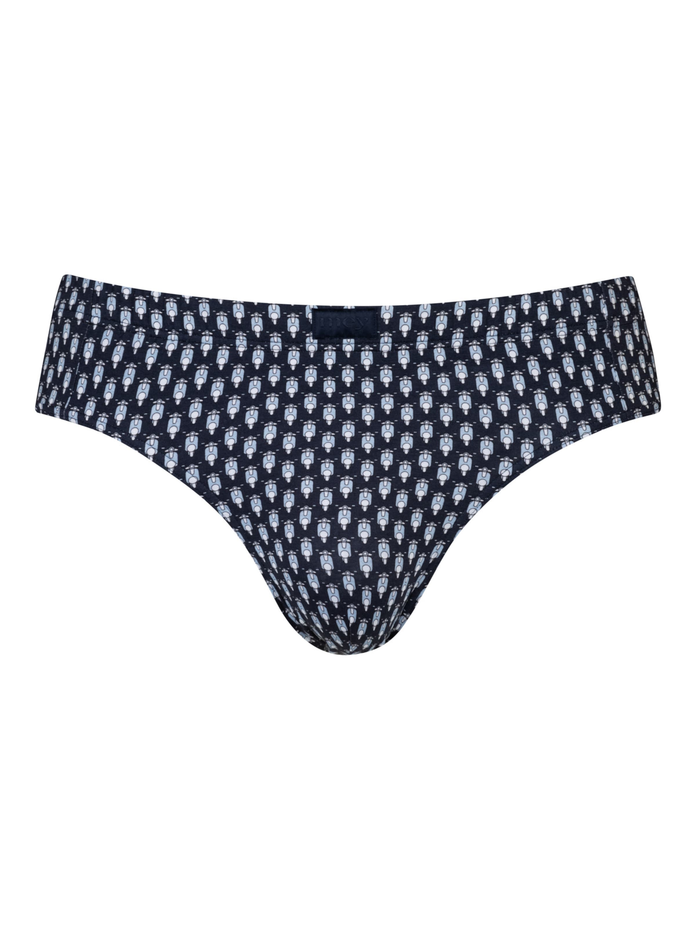 Slip Mey en bleu : devant