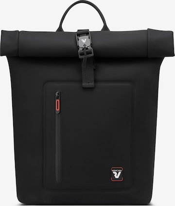 Roncato Rucksack in Schwarz: Vorderseite