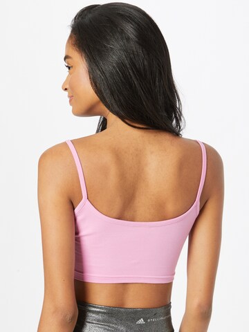 ADIDAS ORIGINALS Bustier Top - rózsaszín