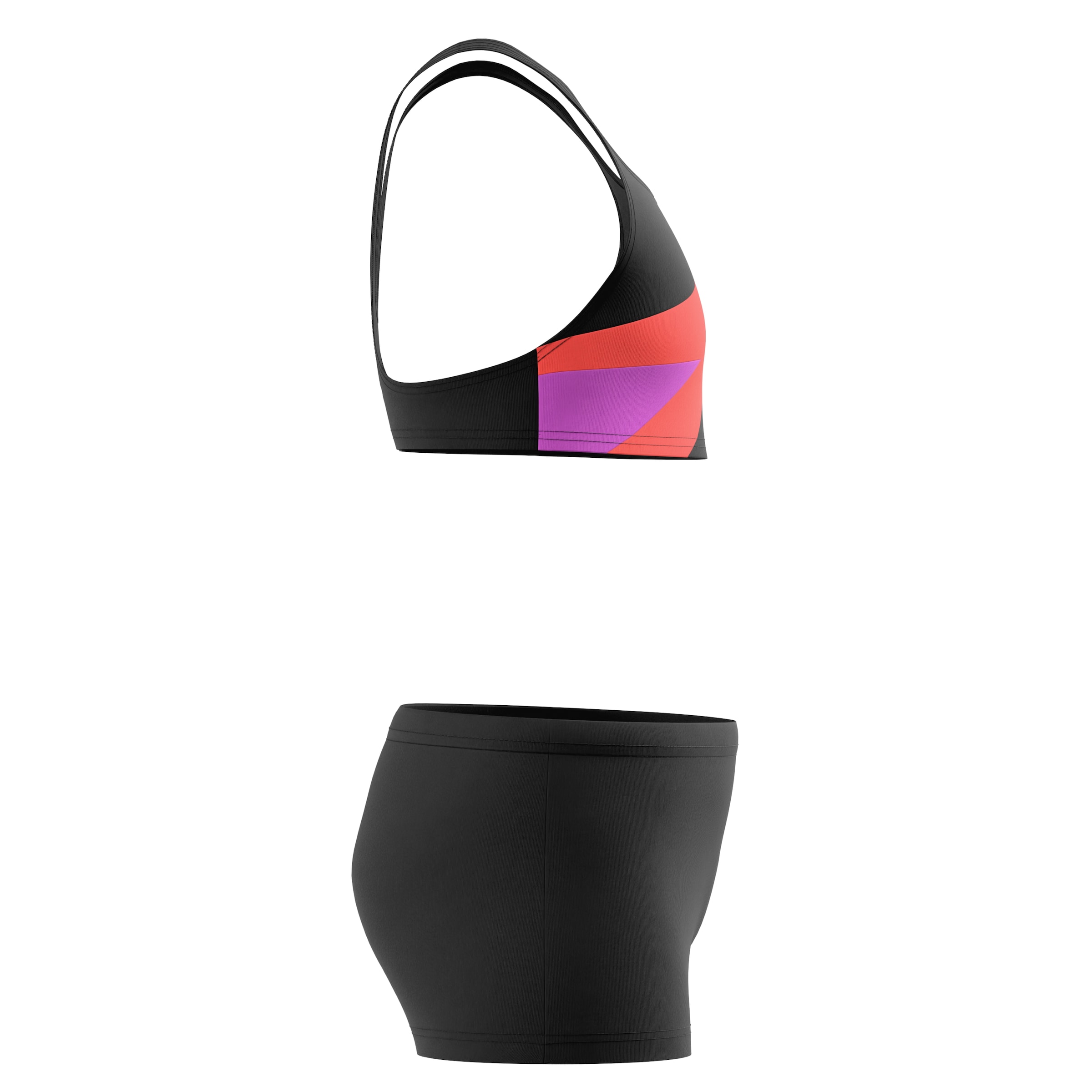 SPEEDO Bralette Bikini in Black