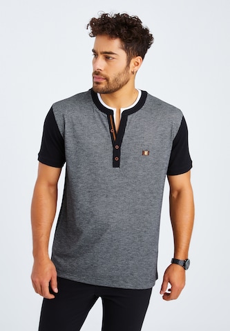 Leif Nelson Shirt in Black: front