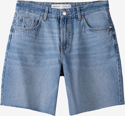 Bershka Jean en bleu denim, Vue avec produit