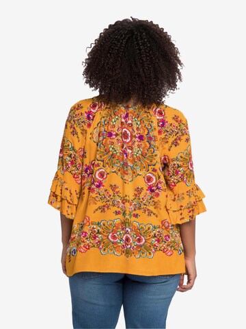 sheego by Joe Browns Tunic 'Crinkle' in Orange