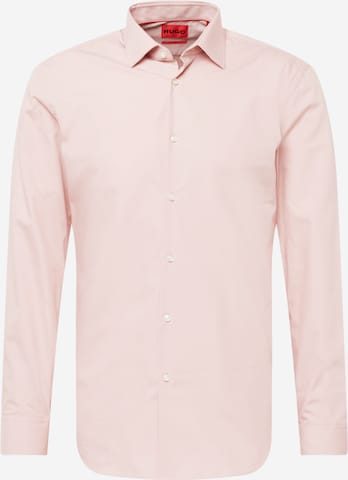 HUGO Slim Fit Hemd 'Jenno' in Pink: predná strana