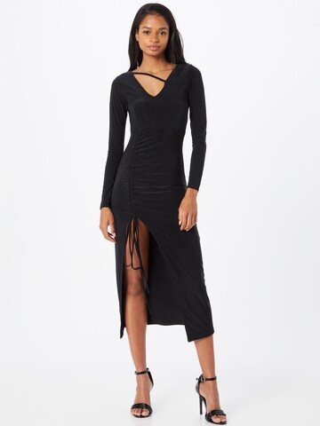 Nasty Gal Dress in Black: front