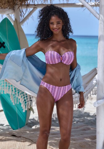 VIVANCE Balconette Bikini in Purple