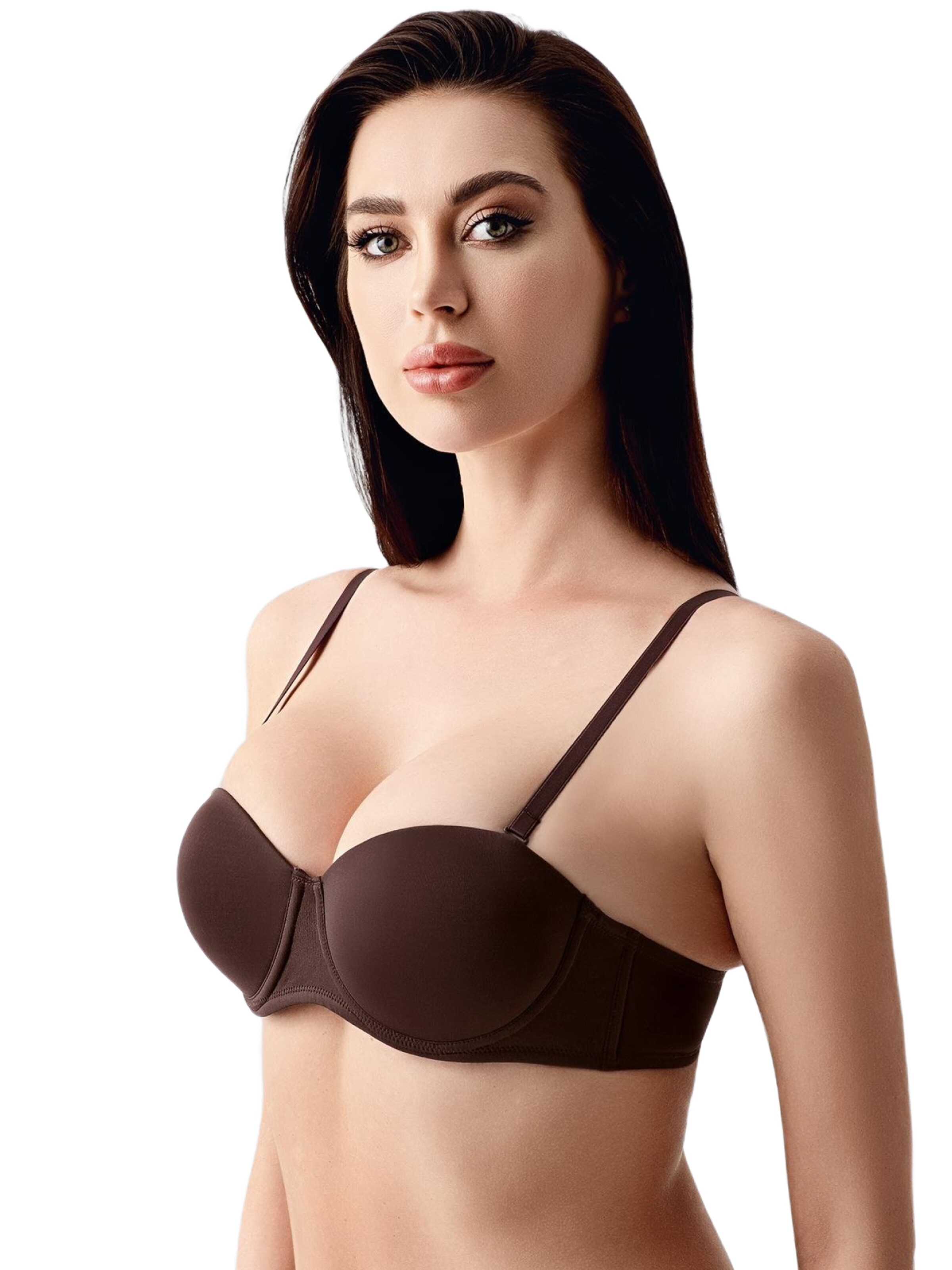 C&City Push-up Bra in Brown