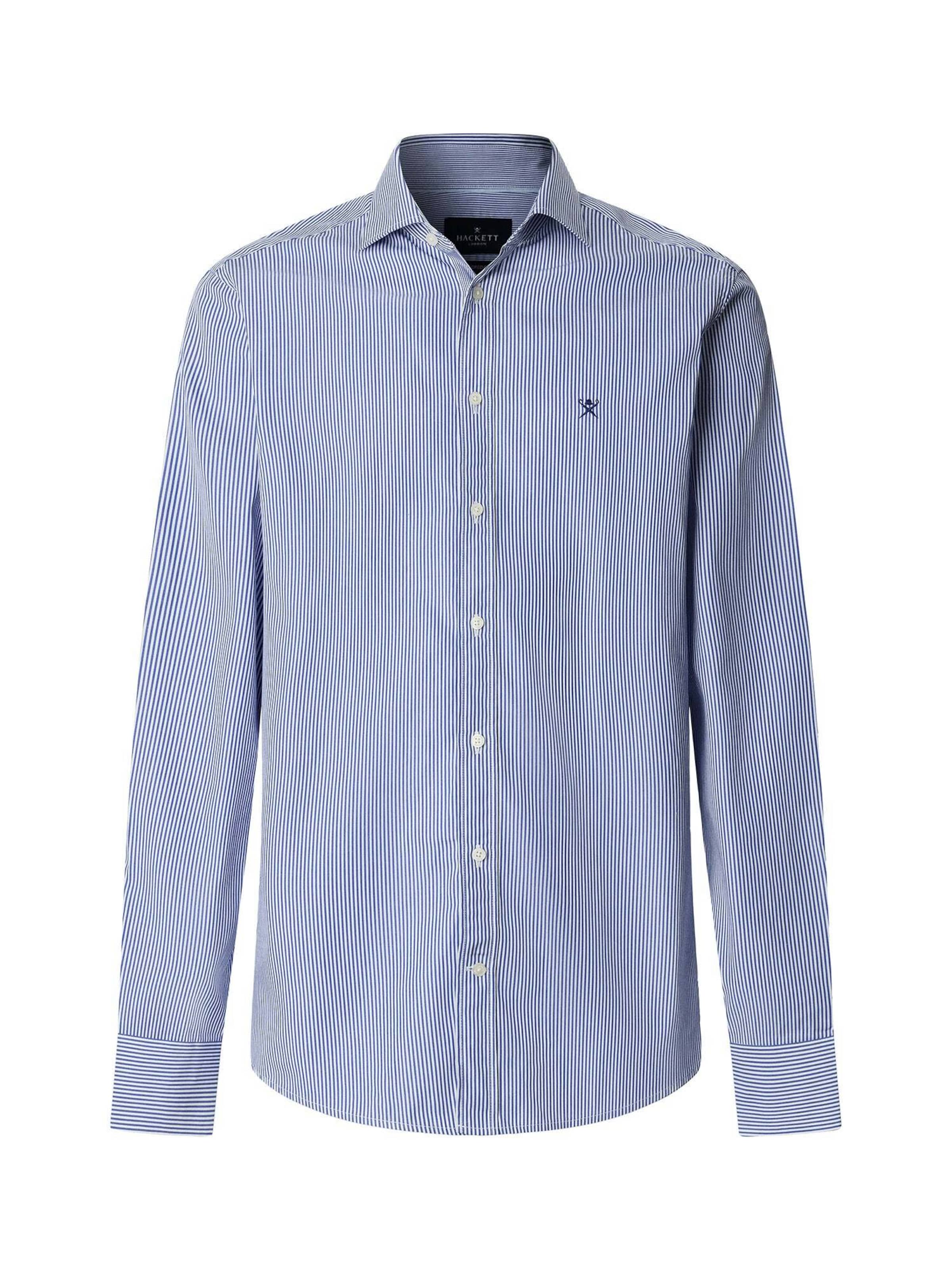 Hackett London Chemise 'City' en bleu marine / blanc, Vue avec produit
