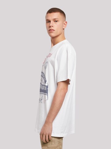 F4NT4STIC Shirt 'Harry Potter Quidditch At Hogwarts' in Weiß