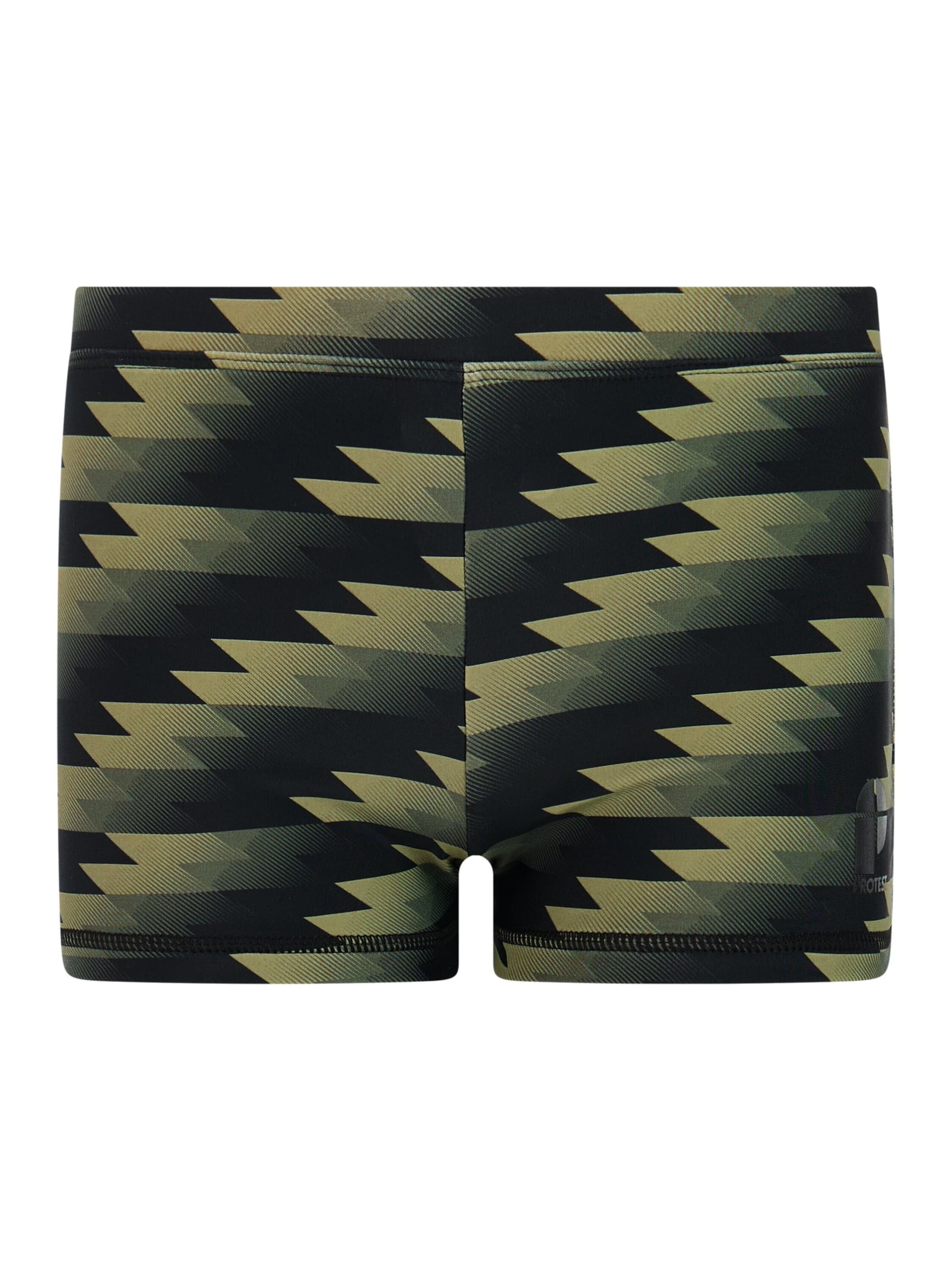 PROTEST Swimming shorts 'PRTJustus JR' in Green: front