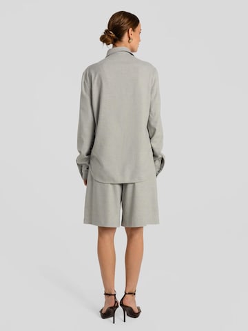 Camicia da donna 'Omaro' di mandragora in grigio