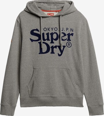 Superdry Sweatshirt in Grijs: voorkant