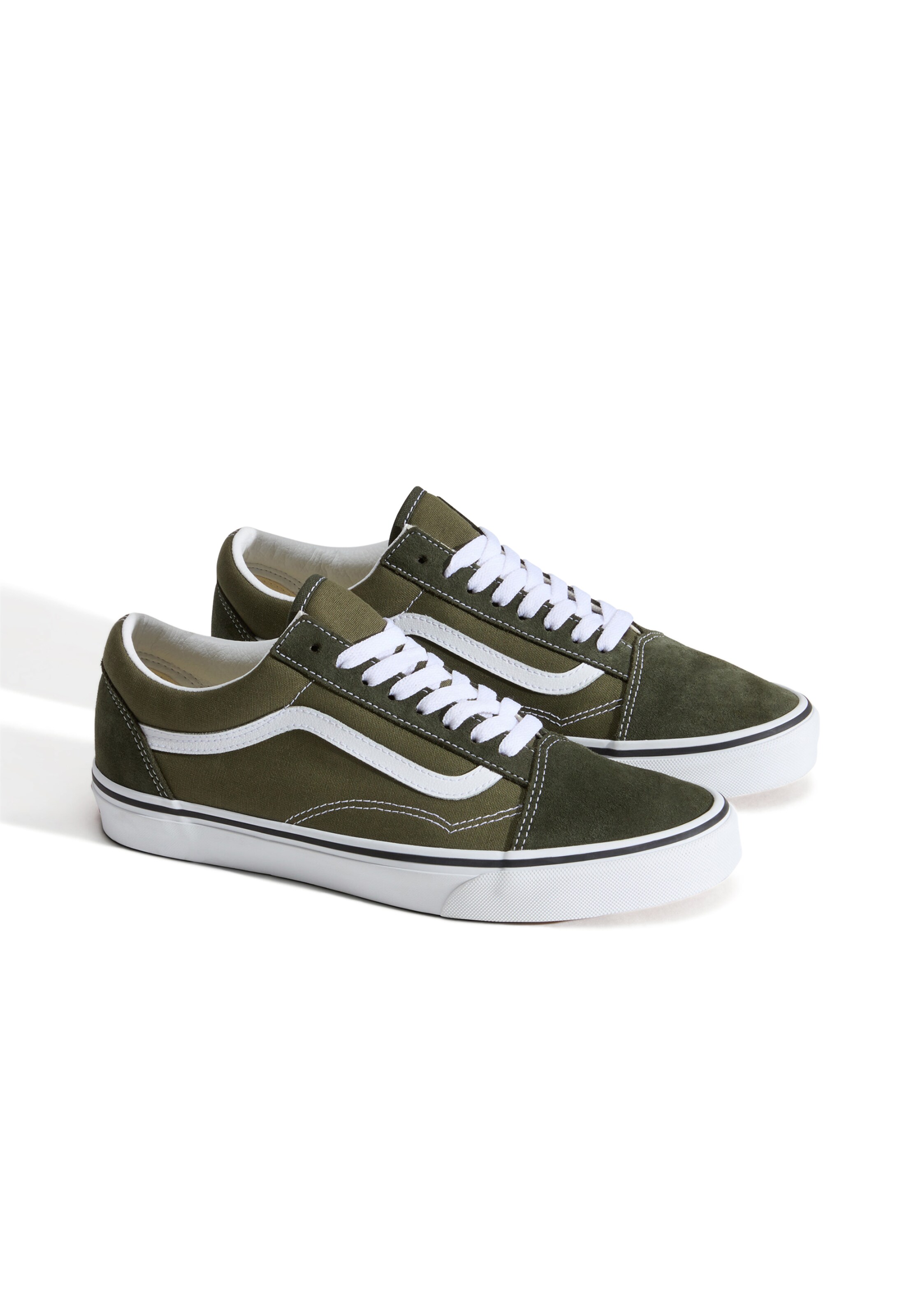 Baskets basses 'Old Skool' VANS en vert