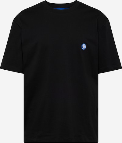 HUGO Blue T-shirt 'Niley' i blå / svart / vit, Produktvy