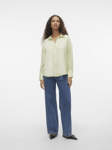 VERO MODA Blouse 'QUEENY' in Green