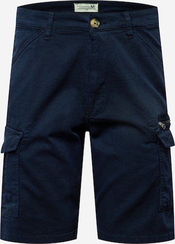 Marcus Regular Cargo Pants 'Kasper' in Blue: front