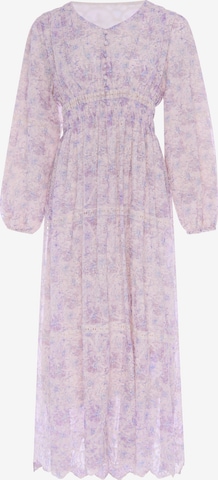 Usha Jurk in Lila: voorkant