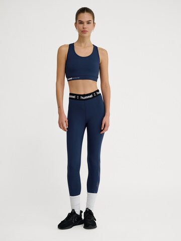 Hummel Bustier Sport-BH 'Pulse' in Blau