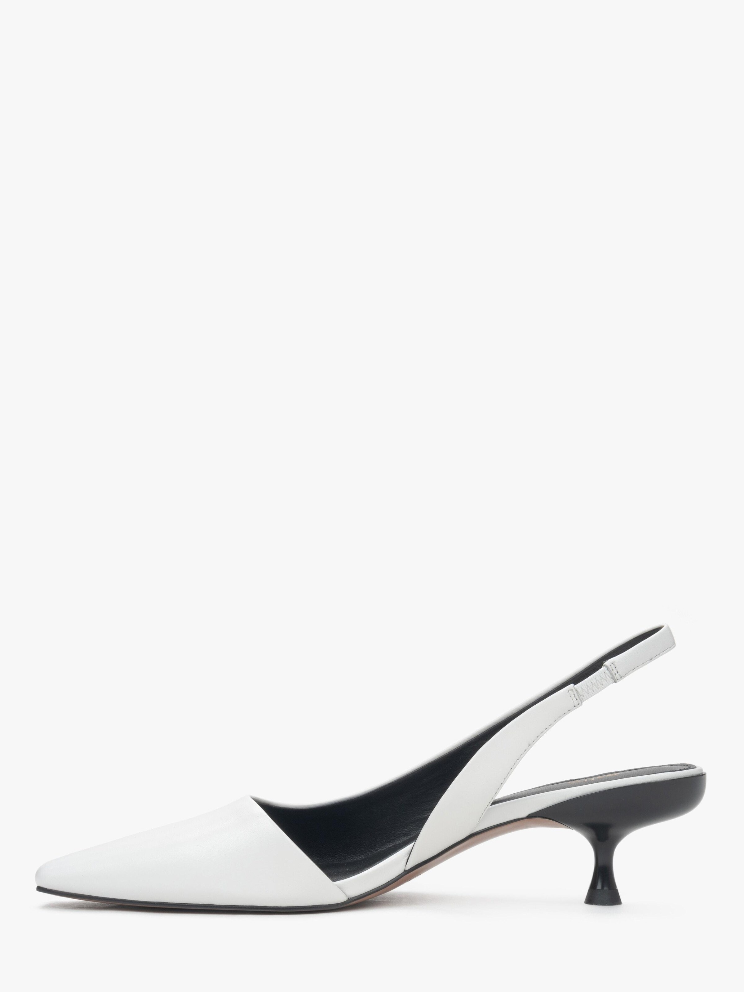 Estro Slingback pumps '203-24101-19' i 36 i vit, Produktvy