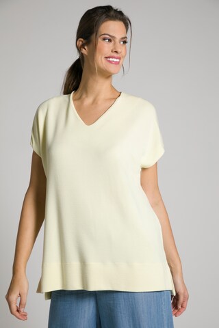 Ulla Popken Shirt in Yellow: front