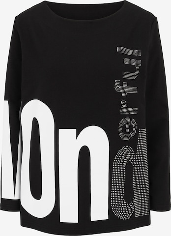 Doris Streich Sweatshirt in Schwarz: Vorderseite
