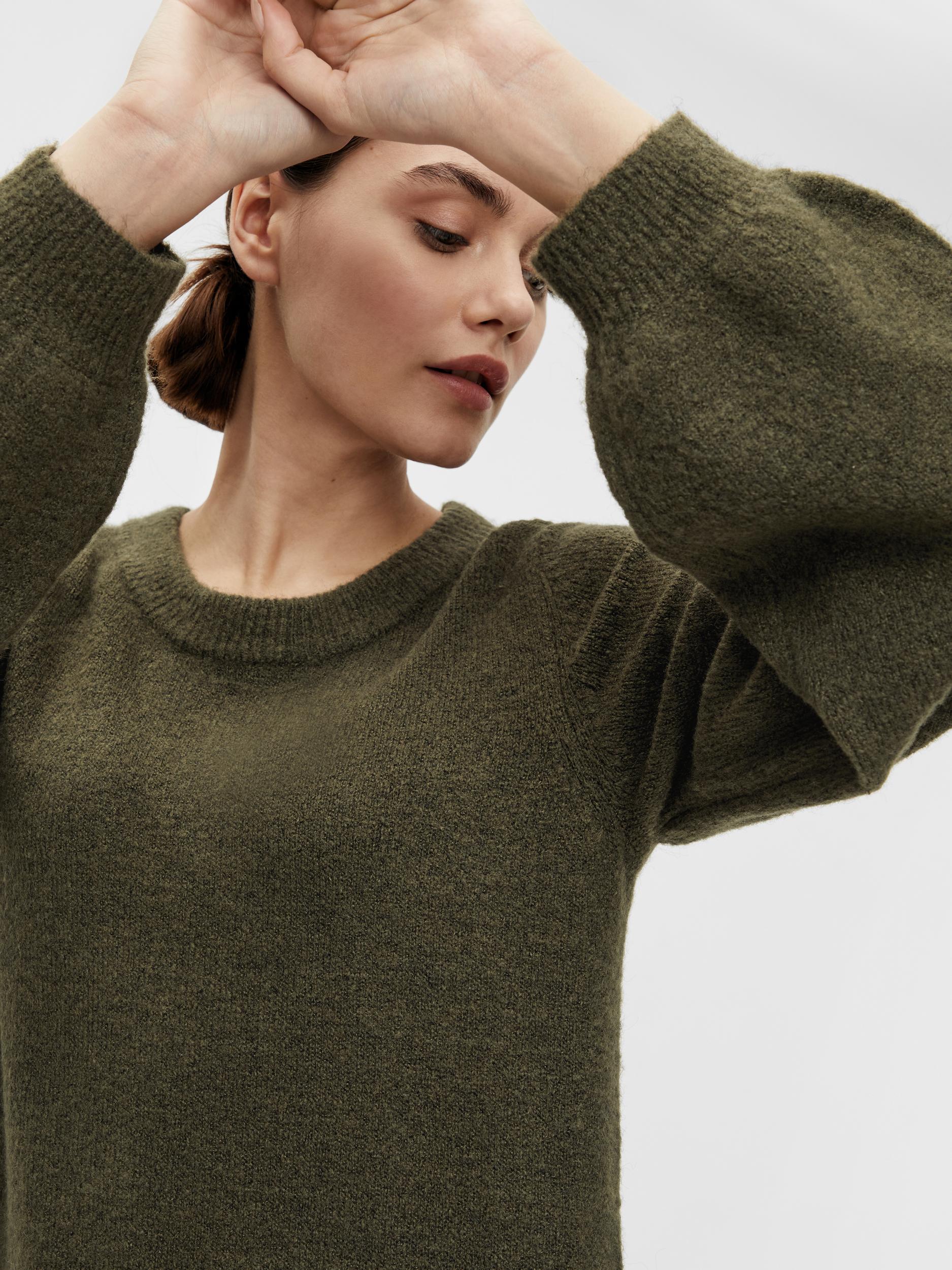 tOv2X Donna OBJECT Pullover Eve in Abete 