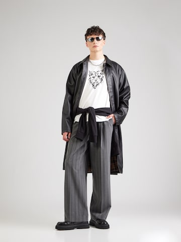 Tricou 'Great' de la WEEKDAY pe alb