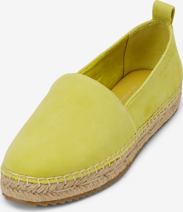 Marc O'Polo Espadrilles in Geel: voorkant