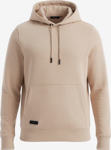 Ombre Sweatshirt 'OM-SSBN-0161' in Beige: voorkant