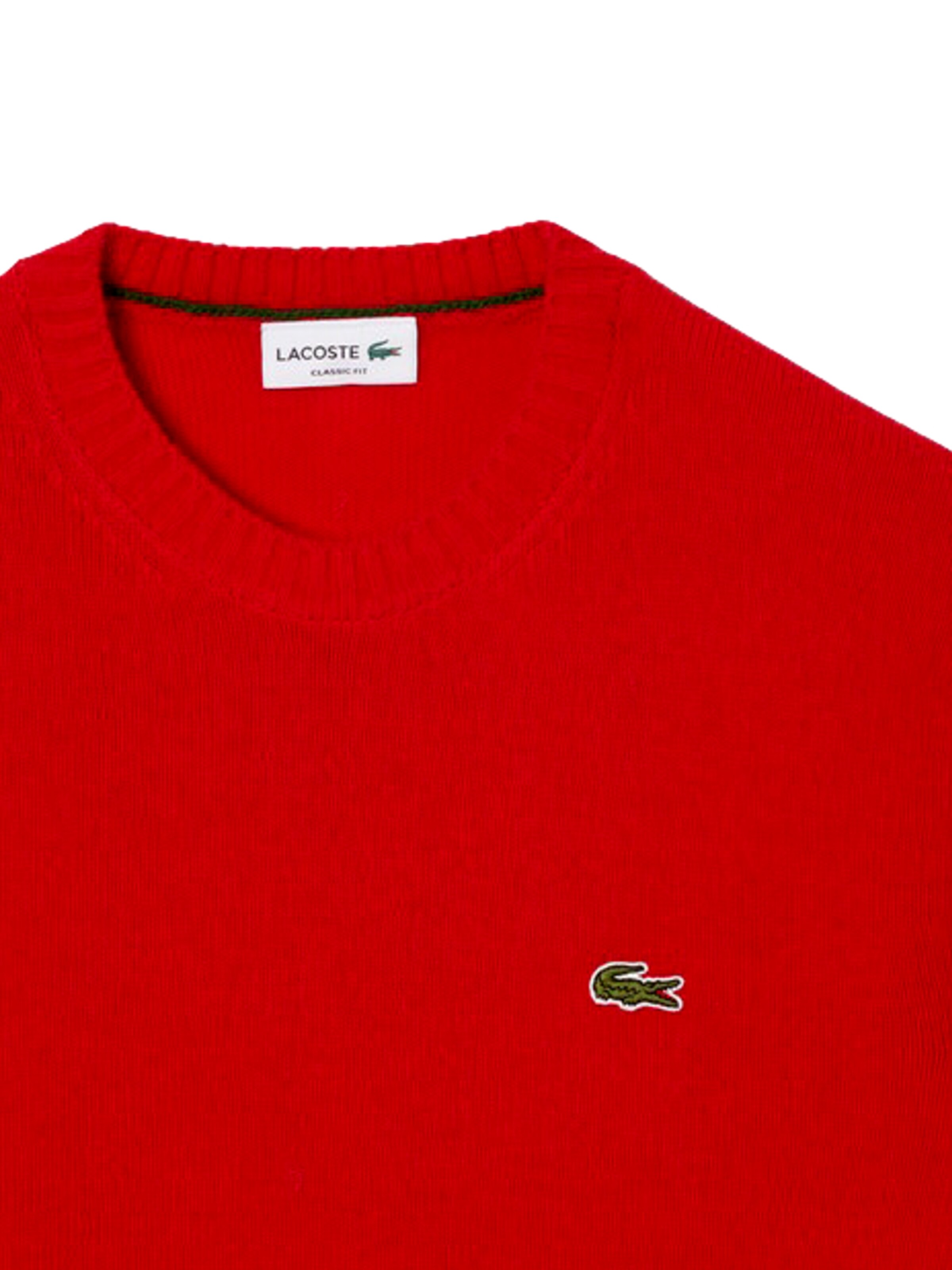 Pullover di LACOSTE in rosso