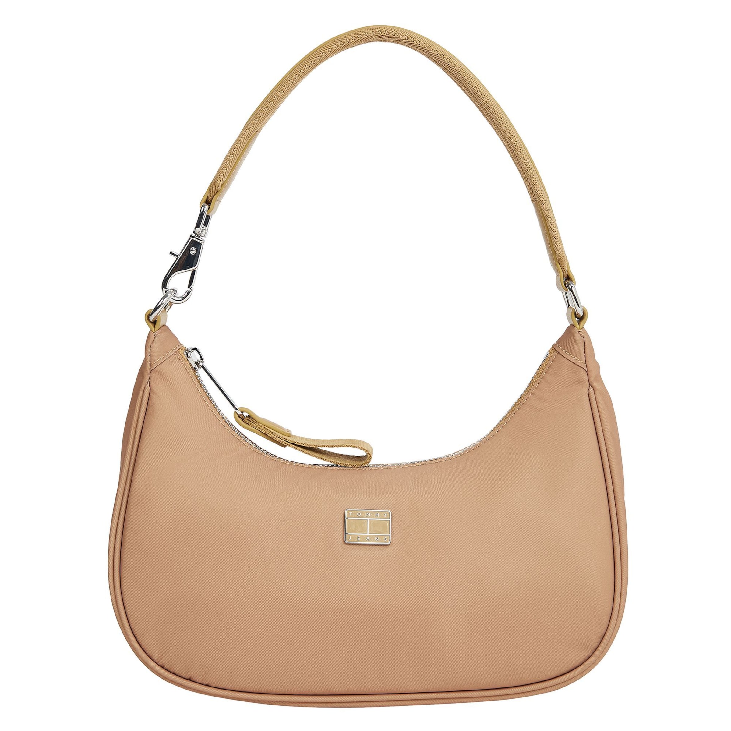 Tommy Jeans Schoudertas 'Iconic' in Bruin: voorkant