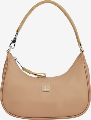 Tommy Jeans Schoudertas 'Iconic' in Bruin: voorkant