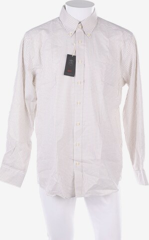 Christian Berg Button Up Shirt in L in Beige: front