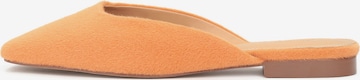 Kazar Mules in Orange: front