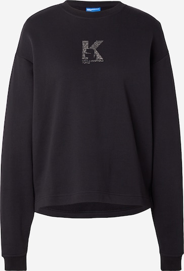 KARL LAGERFELD JEANS Collegepaita koossa XS värissä musta / hopea, Tuotenäkymä